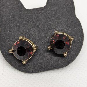 Small Garnet earrings
